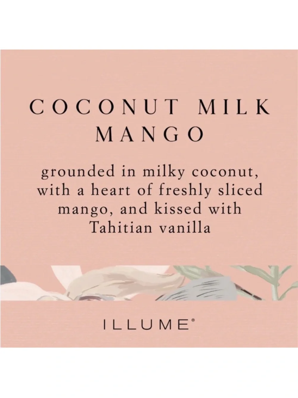 ILLUME Coconut Milk Mango Baby Boxed Glass Candle Set of 2